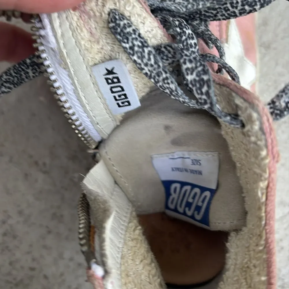 Golden Goose Francy Pink high tops